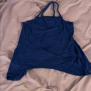 Navy blue tank top
